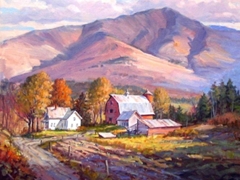 Mt Mansfield Neighbor 
20 X 24  oil on linen canvas
Price upon request